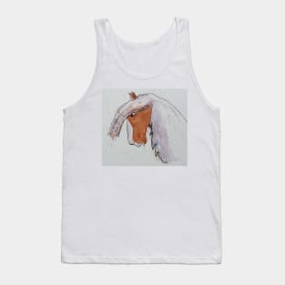 Horse portrait. Tank Top